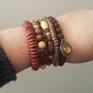 Chunky bracelets